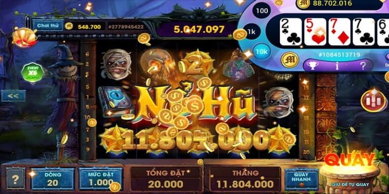 Tích hợp thuật ngữ xóc đĩa vào nổ hũ mini game