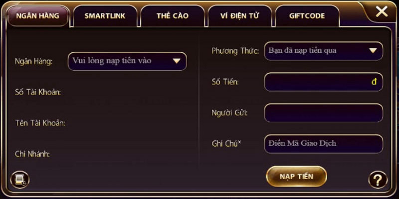 Vì sao cần có Hướng dẫn nạp tiền chi tiết tại Xóc Đĩa?
